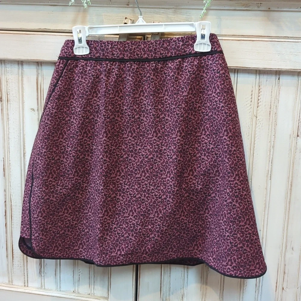 Chico's, Zenergy, leopard print plum colored skort. Sz 20